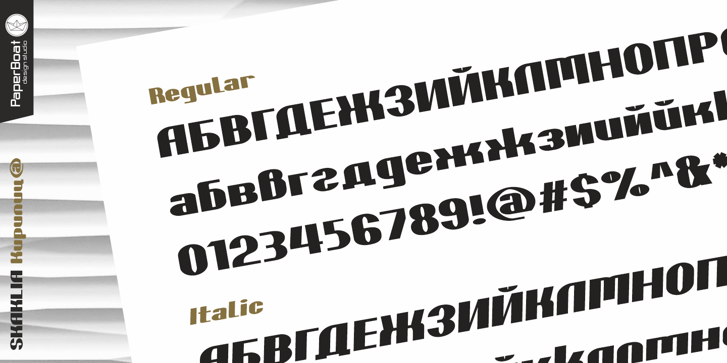 Skaklia Italic Font preview